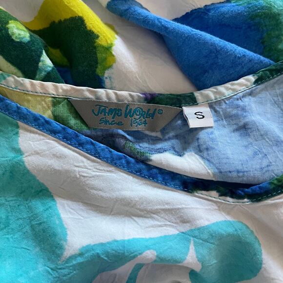 Jams World High Low Cold Shoulder Cozumel Tunic Top / Dress Small - Picture 5 of 6